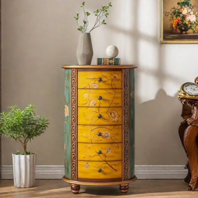 値下げ！H.P DECO チェスト イエロー 値下げ！H.P DECO チェスト イエロー